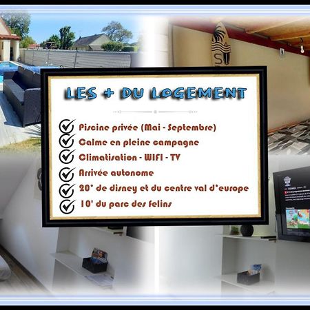 15Min De Disney, Dependance Et Piscine Privee A La Campagne Crevecoeur-en Brie Eksteriør bilde